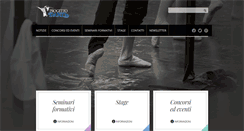 Desktop Screenshot of progettodanza.org